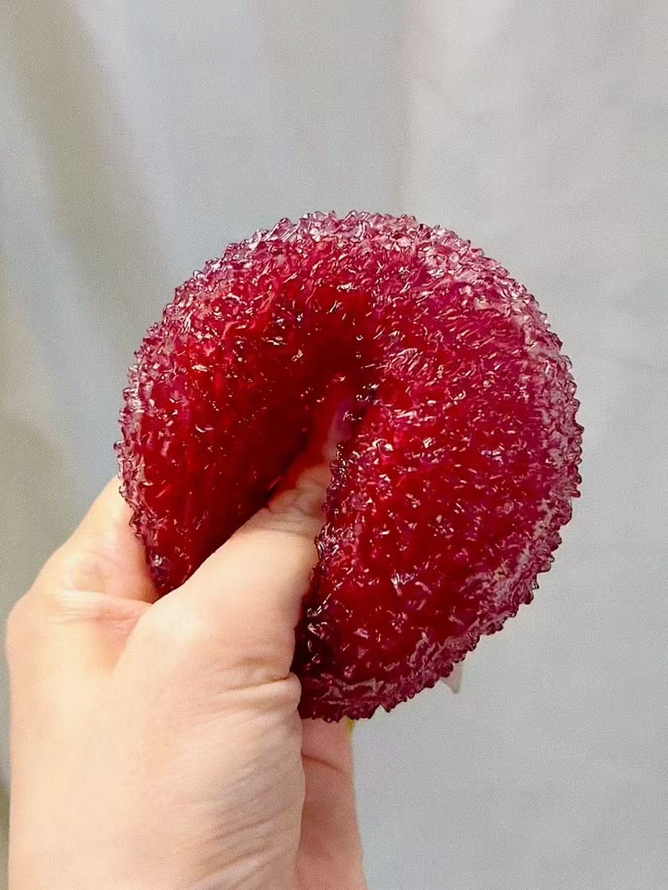Slushy Bayberry Stress Ball Squishy Toy, Shapeable Non-rebound Fidget Toys, ASMR Sensory Slushy Squeeze Ball Anti Stress for Adults