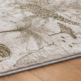 thumbnail image 5 of Addison Rugs Dream Shag Premium Machine Washable Transitional Palms & Safari Animals Fog Runner Rug, 2'3" x 7'6", 5 of 8