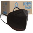 thumbnail image 1 of Mascarilla Respiratoria Lamdown KN95 Paquete de 50 Unidades Negra 5 Capas, 1 of 6
