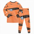 thumbnail image 4 of CAUYDY Toddler Girls Boys Halloween Cartoon Graphic Pajamas Pjs for Boy Jammies Long Sleeve Top and Pant Sleepwear Clothes Sets, 4 of 9