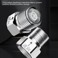 thumbnail image 6 of 1/2 Inch BSP Male Female Thread Brass Check Valve One Way Non Return for Water Tank Heater Bathroom Plumbing, 6 of 9