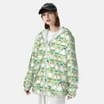 thumbnail image 3 of Gaeub Duck Men's and Women's UPF 50+ Long-Sleeved Sun Protection Clothing, Fishing Shirt Long Sleeve Zip-XX-Large, 3 of 7