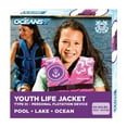 thumbnail image 4 of Oceans 7 US Coast Guard Approved Type III Kids PFD Life Jacket Vest, Pink/Berry, 4 of 6