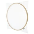 thumbnail image 1 of SEWCHICS Paper Craft Tool Round Frame For Diy White Wood 1Pack, 1 of 6