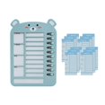 thumbnail image 1 of Tablero De Lista Tabla De Planificación De Tareas Diarias Memo Para RV Office Home Blue Bear Sunnimix Tablero de lista, 1 of 7