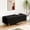 Black, variant on Apeaka Storage Ottoman Bench, End of Bed Storage Bench with Gold Base & Diamond Tufted Design for Living Room, Mid-Century Modern Upholstered Bench with Seating for Entryway