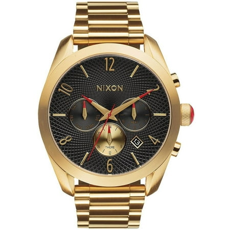 Nixon Bullet Chronograph Gold-Tone Ladies Watch A366510