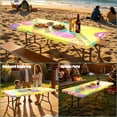 Iauyy 183*76cm Rectangle Tablecloths with Stretchy - Dining Room ...