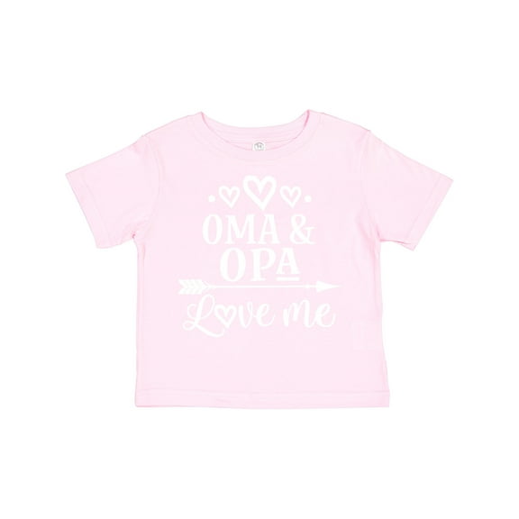 Inktastic My Oma Opa Love Me Grandchild Boys or Girls Toddler T-Shirt