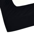 thumbnail image 2 of The Great American Store- 600 Thread Count 100% Egyptian Cotton Pack of 10 Fitted Sheet / Bottom Sheet 28 Inch Deep Pocket (Solid Black, Full) - ALL ROUND ELASTIC FOR PERFECT FIT, 2 of 6