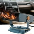 thumbnail image 2 of Portable Car Heater 12V 150W with Defroster Function, Dual Heating and Cooling Windshield Defogger That Plugs into Cigarette Lighter, Fast Acting Vehicle Heater for Winter Use, 2 of 9