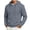 Dark Gray, variant on Delconic Mens Fleece Lined Pullover Hoodie Casual Long Sleeve Drawstring Hooded Sweatshirt with Kangaroo Pocket Regular Fit Black L