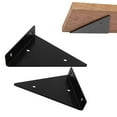 Triangle Shelf Support Brackets Heavy Duty Wall Mounted Invisible