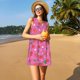 thumbnail image 3 of Disketp Strawberry Floral para Vestido sin Mangas para Mujeres, Vestidos de Verano para Mujeres, Casual y Holgado para la Playa, 3 of 7