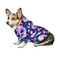 thumbnail image 7 of Haiem crystal Skull mushroom for Winter Dog Hoodie Sweatshirts with Pockets Warm Dog Clothes for Small Dogs Chihuahua-X-Small, 7 of 7