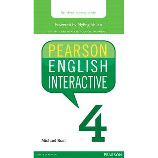 Pearson English Interactive 4 (Access Code Card)