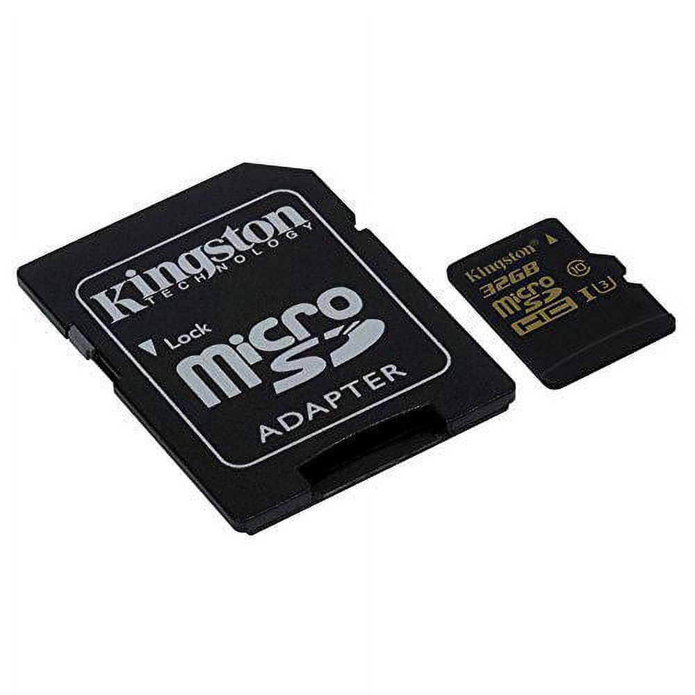 Kingston Gold - Flash memory card (microSDHC to SD adapter 