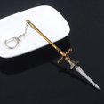 thumbnail image 4 of Juego Dark Souls Llavero Caballero Sol Escudo Ornstein Artorias Espada Smough Martillo Llavero Colgante Joyería Cosplay, 4 of 5