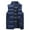 Blue, variant on WREESH Fashion Vest Men'S Work Jacket Standing Collar Multiple Pockets Outdoor Photography and Sports Jacket Coat Blue