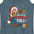 thumbnail image 3 of Toy Story - Merry Christmas Yall Woody - Women's Racerback Tank Top, 3 of 5