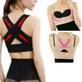 thumbnail image 2 of Updated Posture Corrector for Women, Adjustable Upper Back Brace for Clavicle Support and Providing Pain Relief from Neck, Shoulder - Comfortable Upright Back Straightener-black-xxl, 2 of 8