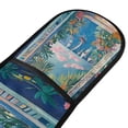 thumbnail image 4 of Yayeee Double Oven Mitt Kitchen Heat Resistant Baking 35" x7" Quilted Glove, Blue Sea, 4 of 6