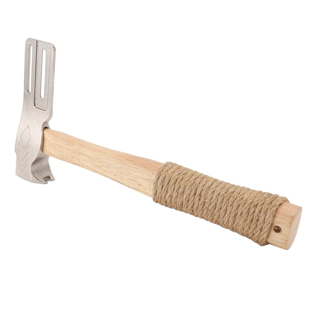 Martillo Para Techos, Hacha Magnética Para Techos, De Madera Multifuncional Para Sombreros De Fieltro