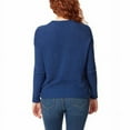 thumbnail image 2 of Jessica Simpson Roll Neck Sweater XL Blue Depths, 2 of 3