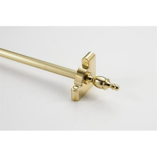 Zoroufy 0151403516 72 in. Heritage Solid Stair Rod Set Extended