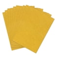thumbnail image 2 of 20pcs A4 Sheets Glitter Cardstock Making Diy Material Sparkling Craftwork Scrapbooking (Gold), 2 of 7