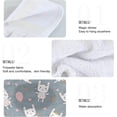 thumbnail image 5 of SKYSONIC Hanging Kitchen Towel 12" x 17", Rabbit Towel Set 2 Pieces of Dry Towels, 5 of 7