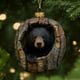 thumbnail image 4 of Adornos navideños, adornos navideños, regalos navideños, animales navideños, impresión acrílica, colgantes, regalos navideños para familiares y colegas, decoración para árbol de Navidad, colgante, 4 of 7