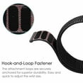 thumbnail image 6 of GoldCherry For Fitbit Versa 2/Versa/Lite/Special Replacement Quick Release Nylon Lightweight Breathable Replacement Sport Loop Strap for Men/Women(Black), 6 of 7