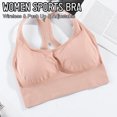 thumbnail image 2 of Sujetador deportivo para mujer: diseño transpirable, soporte sin aros, ajuste personalizado, ideal para yoga y running, talla S, color amarillo claro., 2 of 7