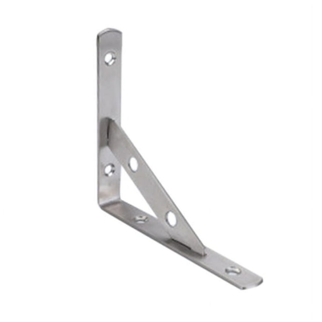 Soporte Triangular De Acero Inoxidable Desmontable, Partición Fija Gruesa, Montado En La Pared, ángulo Recto Desmontable