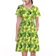 thumbnail image 1 of Disketp Kiwi and Avocado para Vestido de Manga Corta para Mujeres, Vestidos de Verano para Mujeres, Casual y Holgado para la Playa, 1 of 6