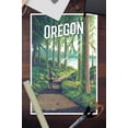 thumbnail image 3 of Oregon, Walk In The Woods, Day Hike (12x18 Wall Art Poster, Room Decor), 3 of 3