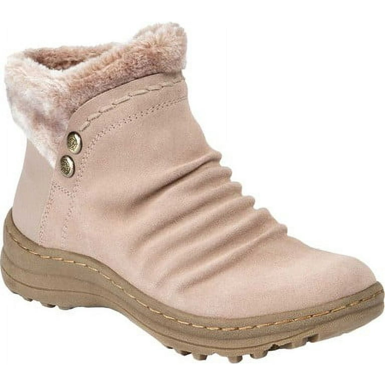 Baretraps Women s Alick Faux Fur Cold Weather Winter Boots Brown Size 6 M Walmart