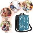 thumbnail image 5 of Naloa Cozy Winter Socks Pattern Lunch box Lunch bag for men women Large capacity Lunchbox Insulated Lunch bag Lunch box cooler, 5 of 7