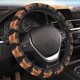 thumbnail image 5 of Balery Sunset Western Cowgirl Fundas elásticas antideslizantes para volante, funda protectora universal para hombre y mujer, 15 pulgadas, accesorios para coche., 5 of 6