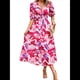 thumbnail image 2 of Vestidos de Verano para Mujer 2025, Informales, con Mangas Abullonadas, Cuello en V, Florales, Estilo Bohemio, Vestido . Rojo L, 2 of 9