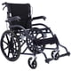 thumbnail image 1 of Silla de Ruedas Plegable De Lujo Acero Compacta Todo Terreno Descansabrazos Cómodos Seguros Negro Medical, 1 of 7