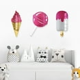 thumbnail image 6 of Ice Cream Cone Mirror| Wall Decor | Ice Cream Wall Art | Acrylic Wall Mirror | Dorm Décor | Dorm Mirror | Made In The USA | 4 Artworks, 6 of 6