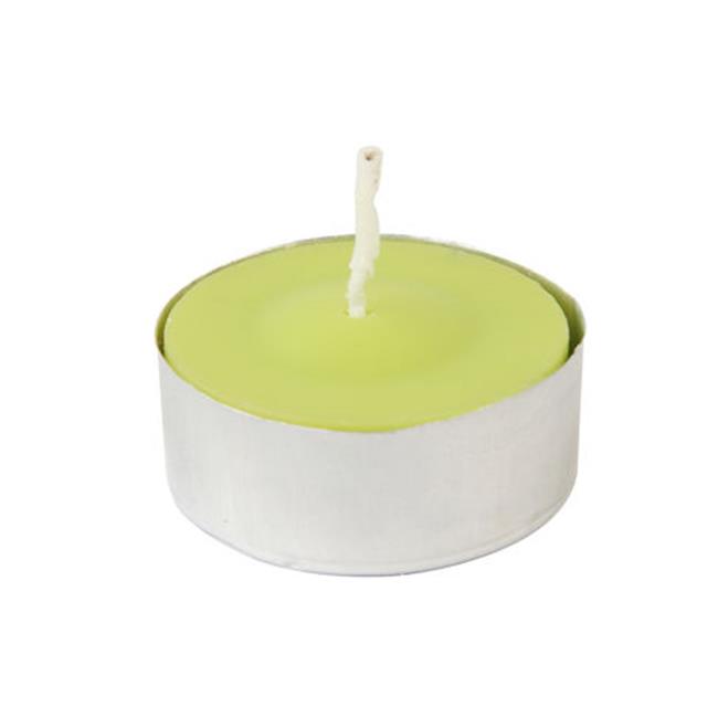 Lime Green Citronella Tealight Candles 100pcsBox