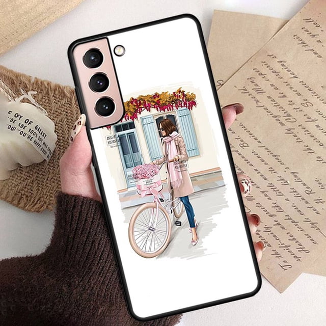 Funda de teléfono Queen Princess Girl para samsung galaxy s21plus s20fe s10e s10lite s9 s8plus s7edge s20ultra qiuyongming unisex