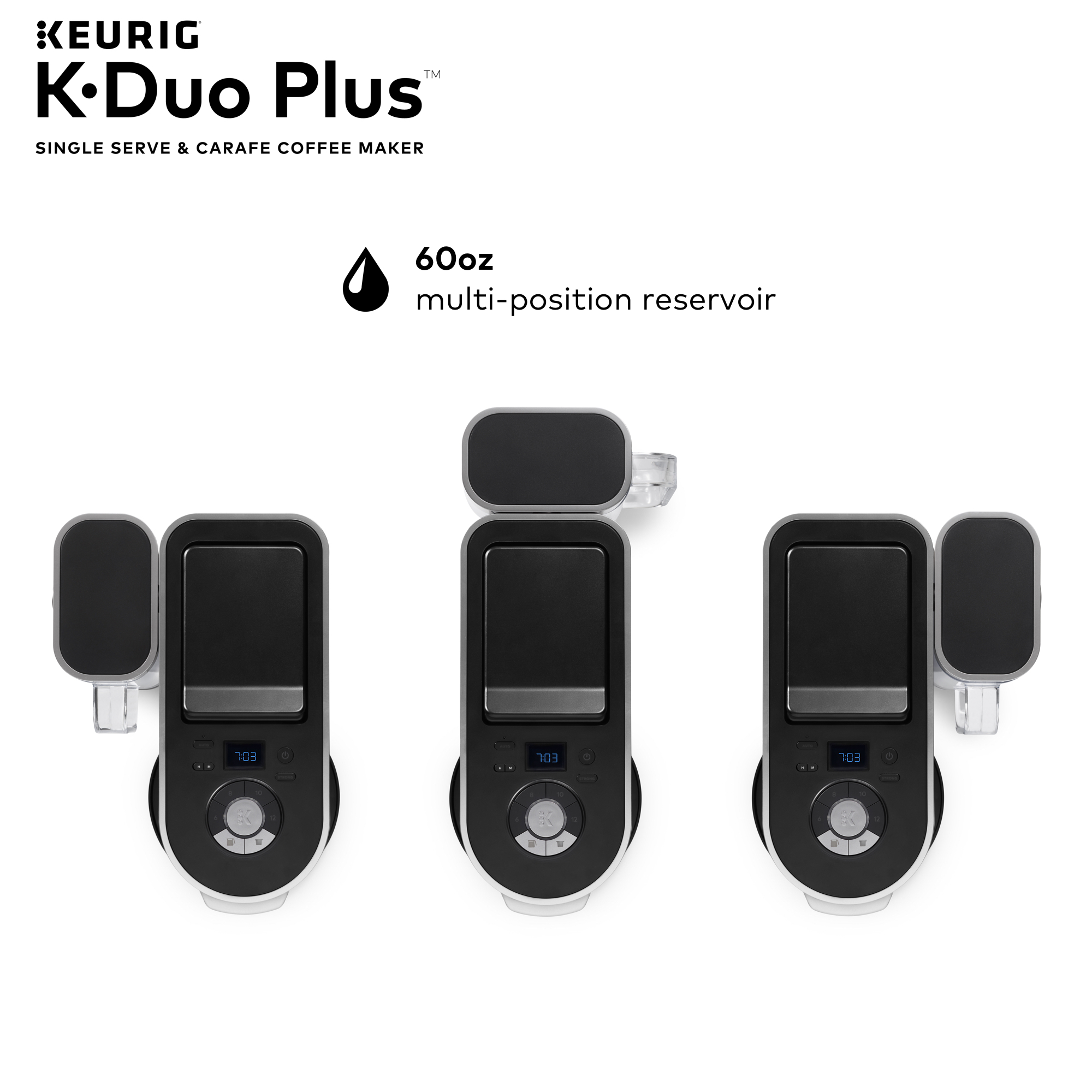 Keurig K-Duo Plus Single Serve & Carafe Coffee Maker - image 7 of 25