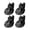 Black L, variant on WEIOUKC Breathable Dog Sandals for Hot Pavement, Non- Protective Walking Boots with Adjustable Fit, Lightweight Summer Paw Protectors for Indoor and Outdoor Use