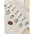 thumbnail image 6 of Bagilaanoe Newborn Baby Girl Boy Rompers Letter Print Short Sleeve Bodysuits 3M 6M 12M 18M 24M Infant Casual One Piece Short Jumpsuit, 6 of 9