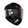 thumbnail image 4 of Casco Abatible De Moto Kov Turbo Negro Mate Con Luz Led, 4 of 5