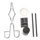 thumbnail image 1 of 6pcs/set Melting Casting Tongs Bowl Making Sunnimix Pinzas para crisol de grafito, 1 of 8